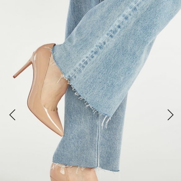 NWOT Shoedazzle Beige Pointed Heels - Picture 3 of 6